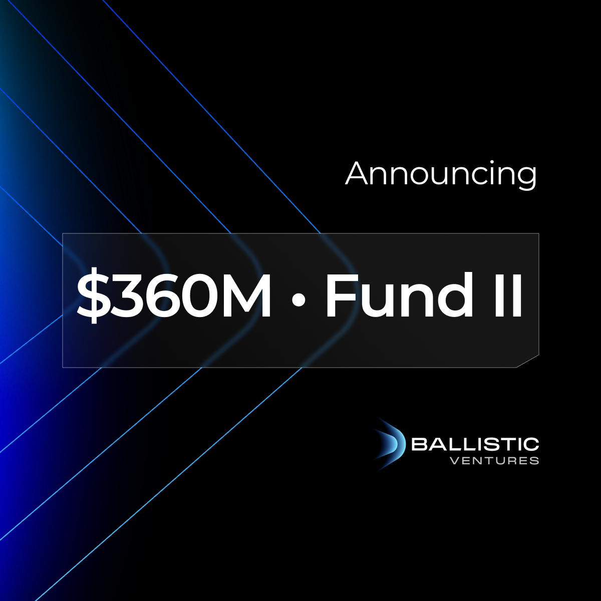 Ballistic Ventures Closes $360 Million Oversubscribed Fund II  to Fuel the Next Generation of Cybersecurity Innovation